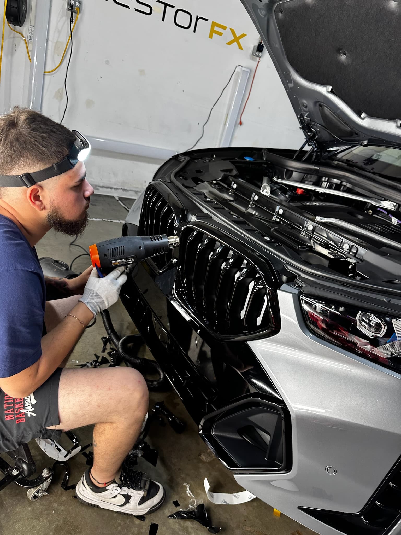 Color change wrap — full vehicle 3/4 front view