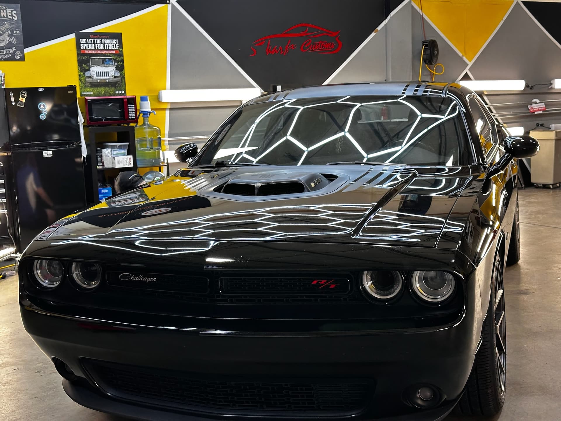 Paint correction and polish — removing swirl marks from paint surface