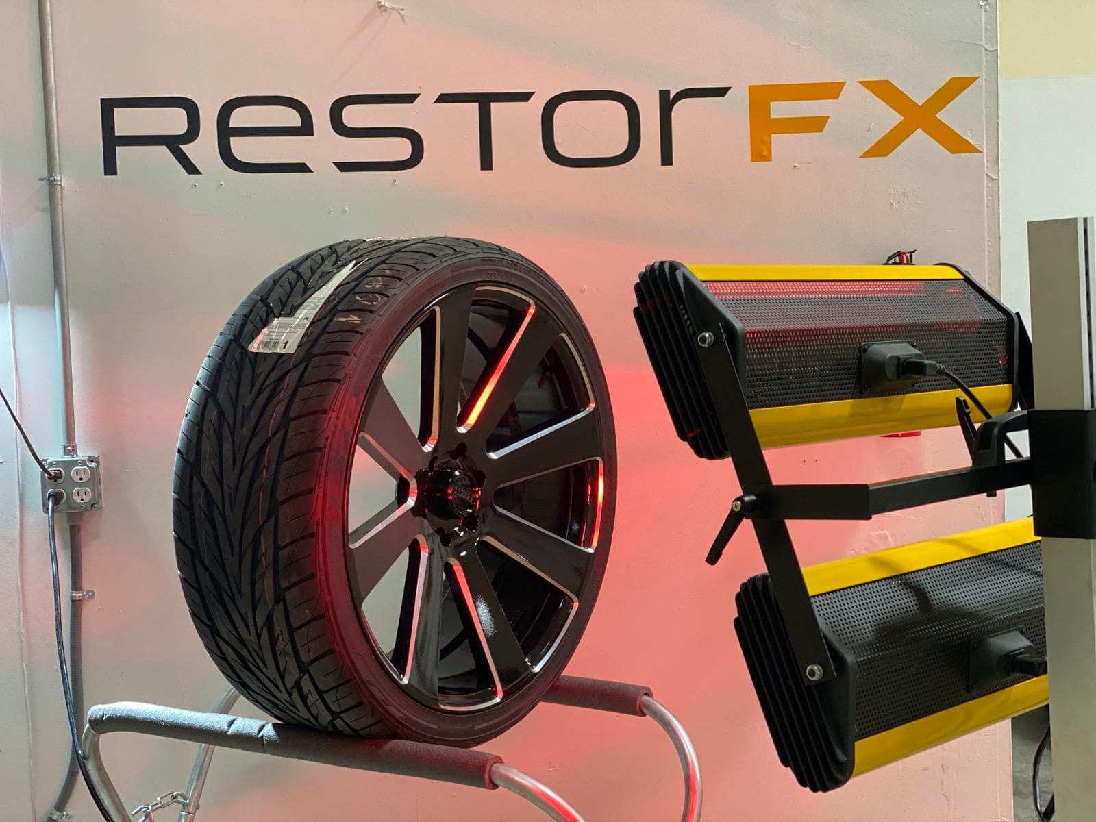 Painted wheels and calipers — KAR FX wheel and lighting services